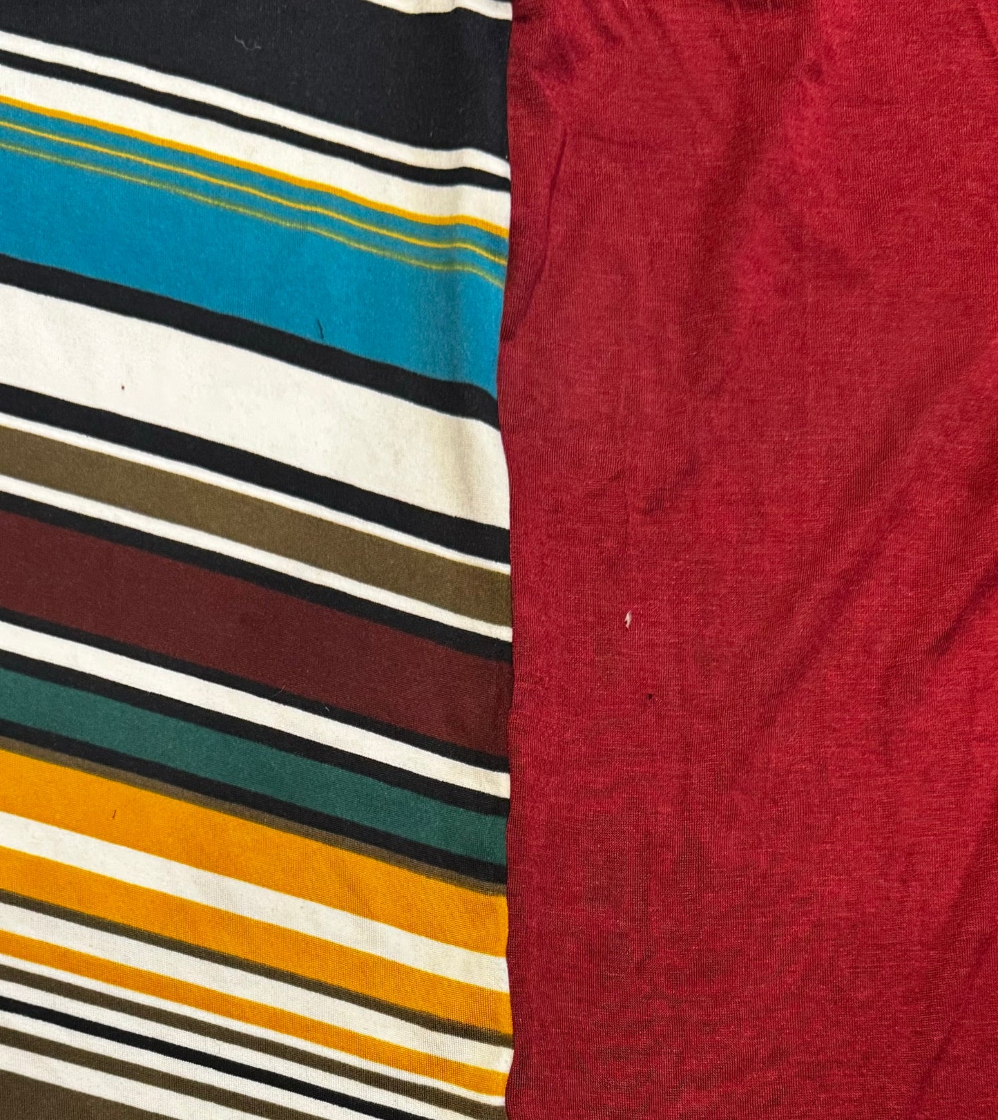 Multi stripe burgundy