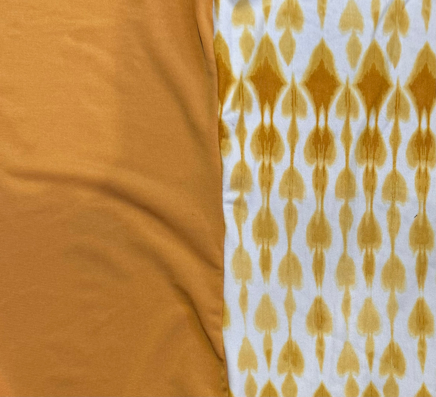 Mustard & white Tie Dye